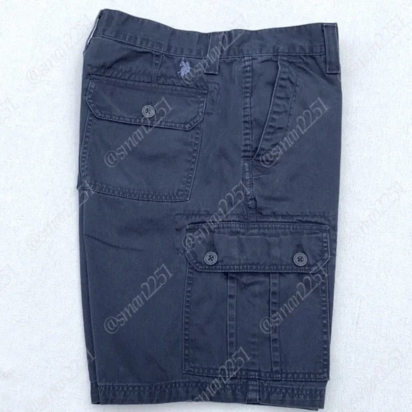 Polo by Ralph Lauren Ripstop Men Cargo Shorts in Blue NWOT! - Picture 11 of 12